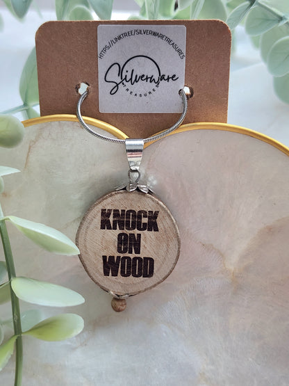 A Little Piece Of Luck - for when you need to knock on wood