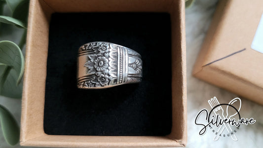 1937 Silverplated First Love Ring