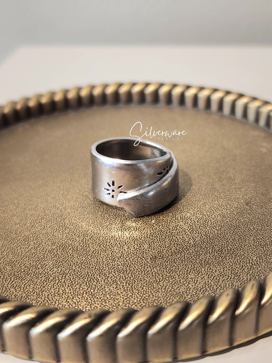 1950's Stainless Starburst (MCF1) Wrap ring