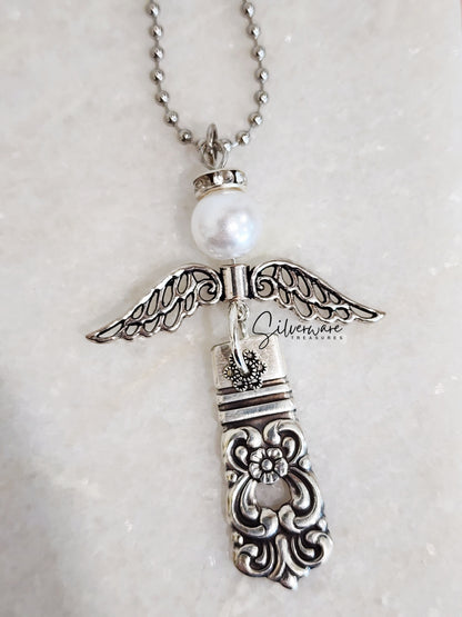 Guardian Angel Vintage/Antique Pendant With Poem