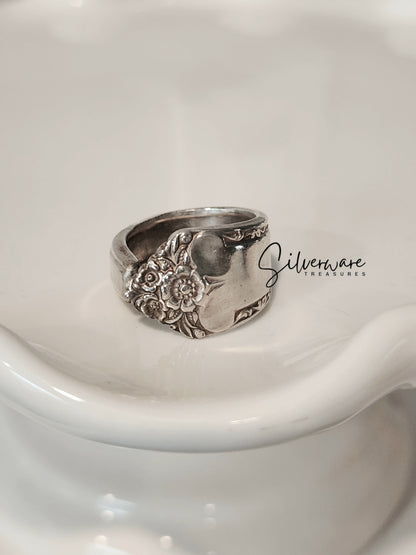 1950's 'Starburst' Stainless Ring
