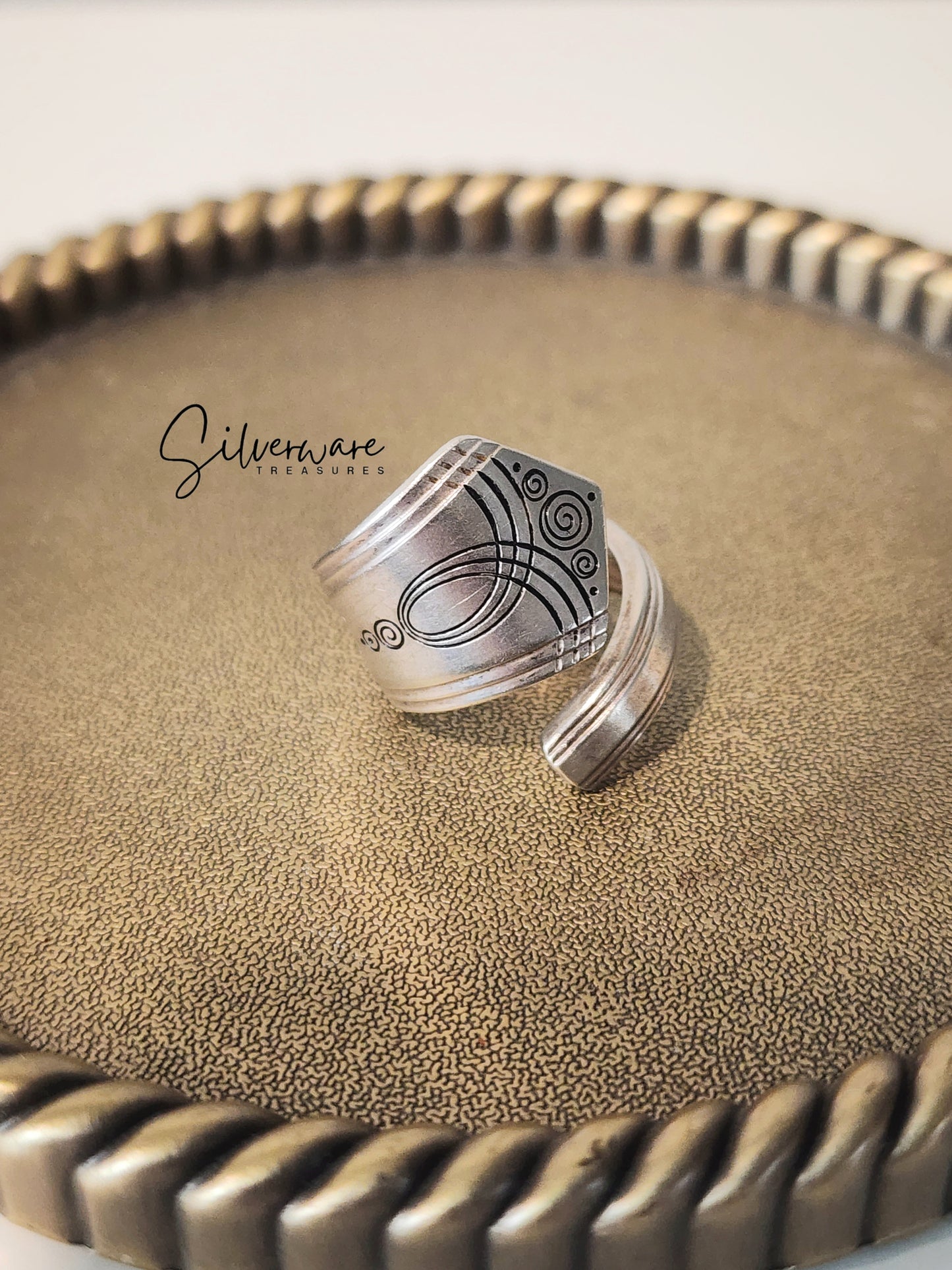 1930's Silverplated Aurora (Rare) Ring