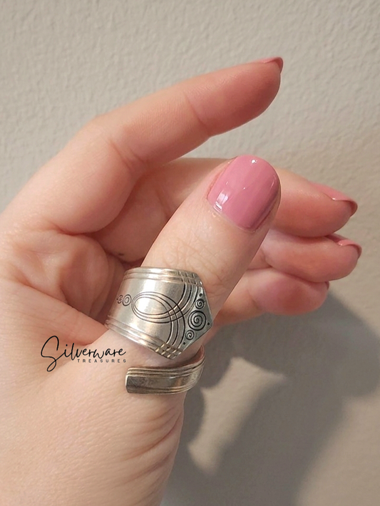 1930's Silverplated Aurora (Rare) Ring